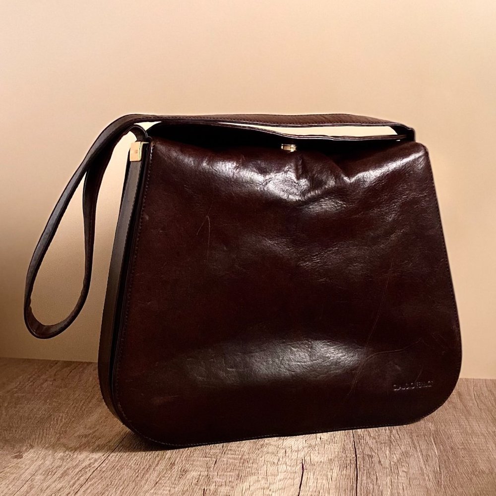 Claudio Ferrici - Classico Brown Leather Hand/Shoulder Bag